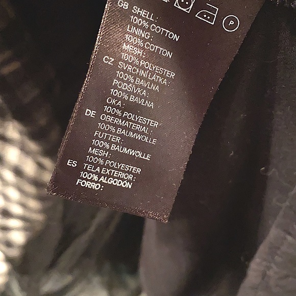 H&M BLK/WHITE CHECKERED SH SLV DRESS SZ 38 - Picture 14 of 14